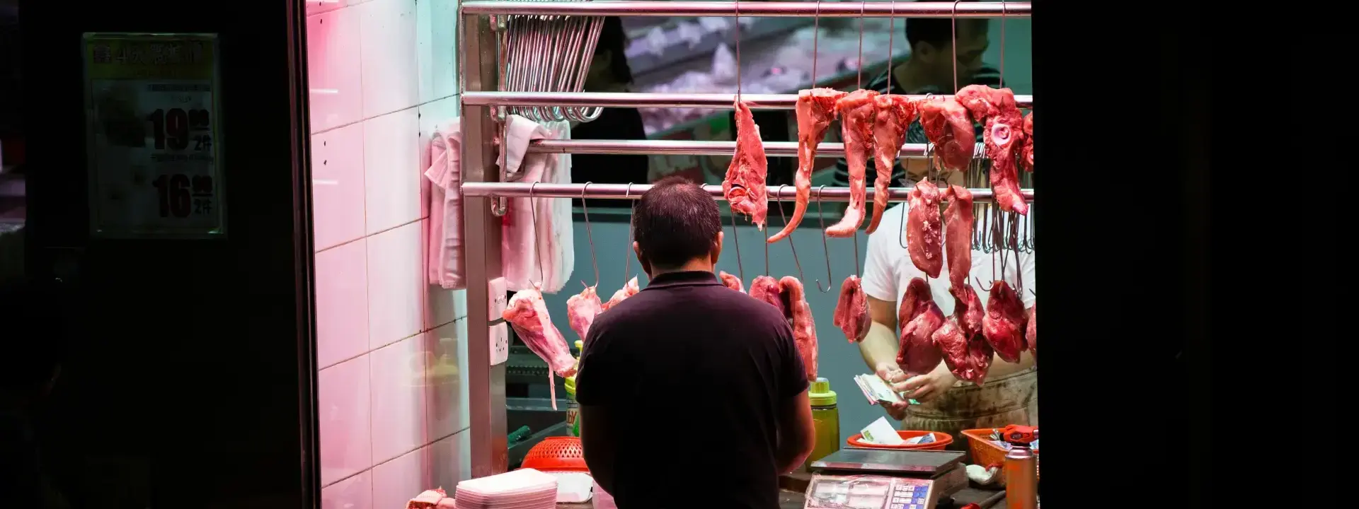 Butcher Staff in Italy